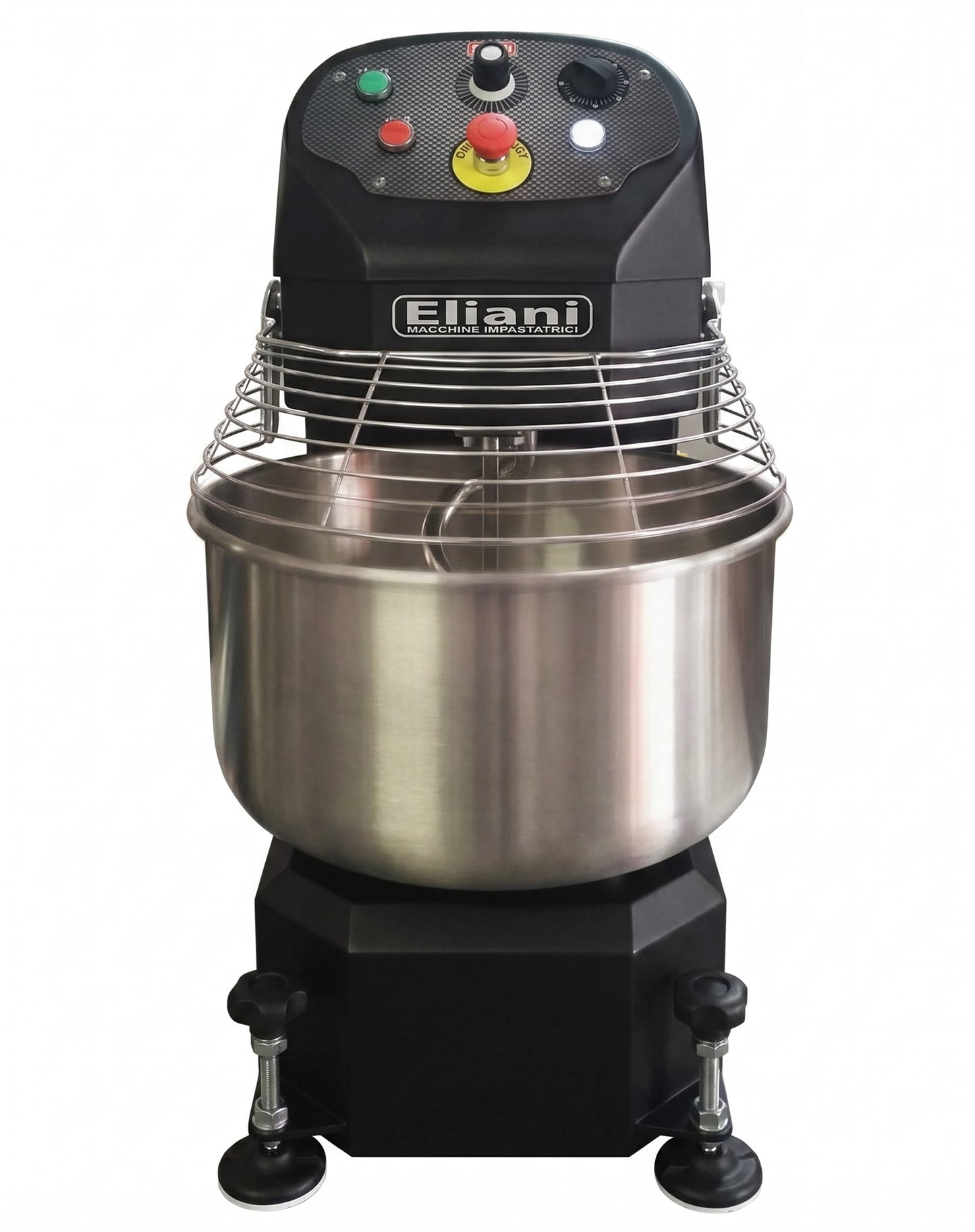 Eliani ES35-VAR impastatrice a spirale professionale versione nera Made in Italy