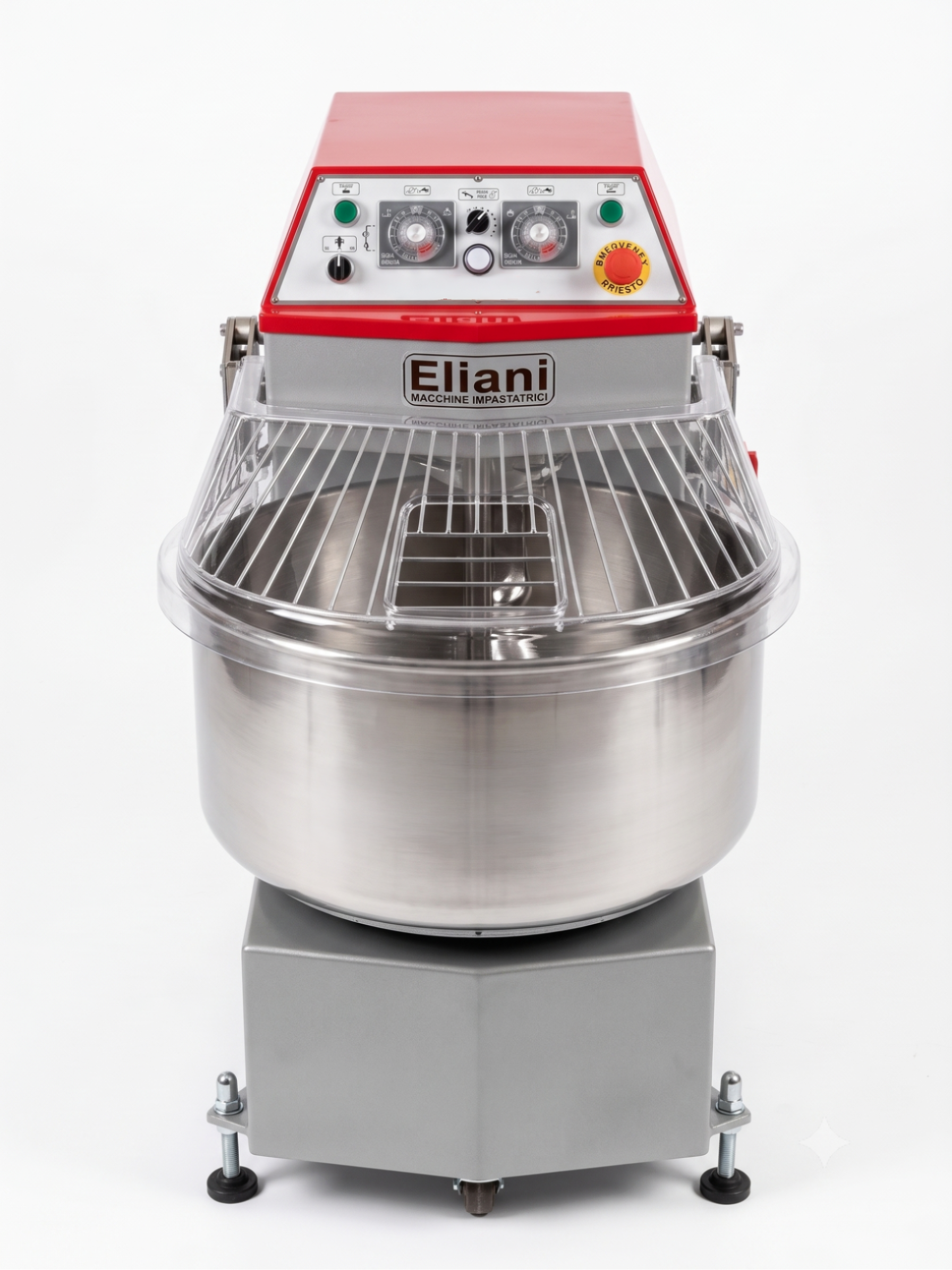 Eliani Vulcano 60 Impastatrice Spirale Professionale 60kg Alta Idratazione Made in Italy — High Hydration Spiral Mixer
