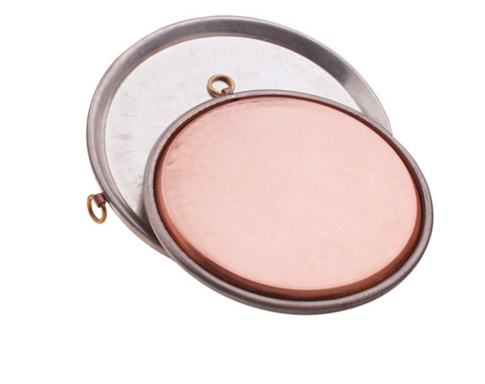 Teglia in Rame stagnato per Farinata e Focaccia di Recco