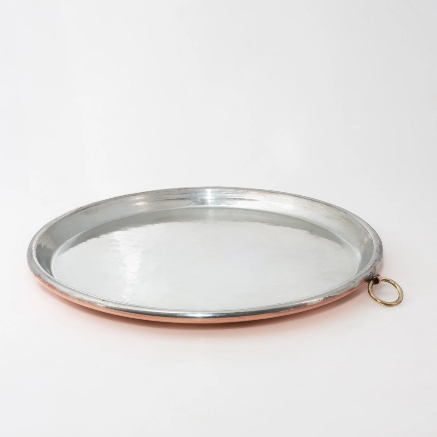 Tinned Copper Baking Pan for Farinata and Focaccia di Recco
